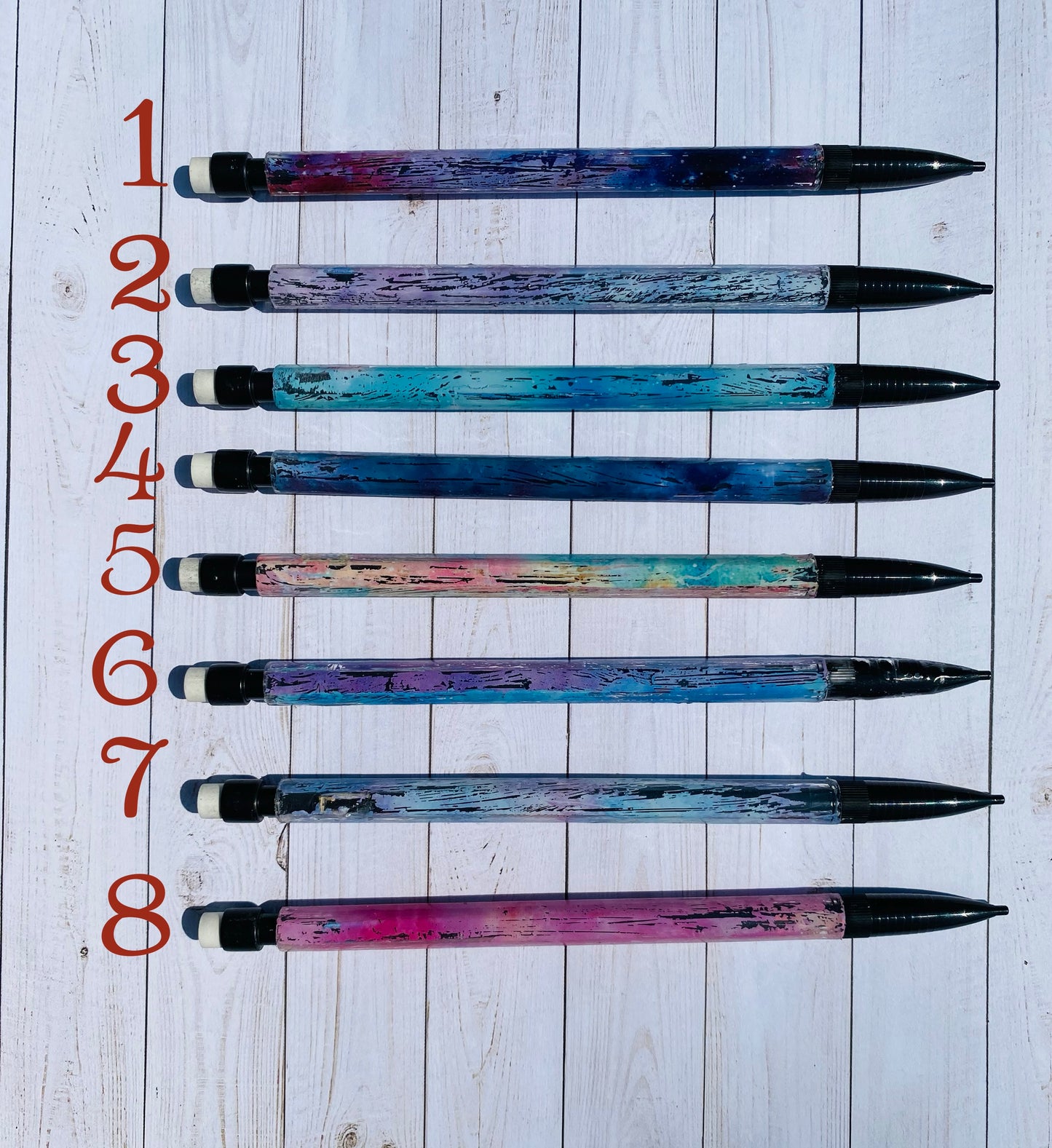 Watercolor  Style Mechanical Pencils