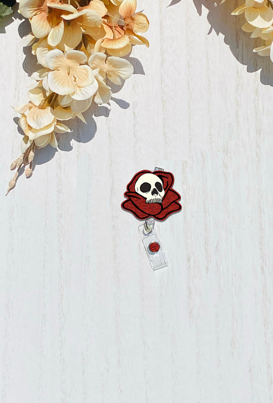 Rose with a Skull Badgereel