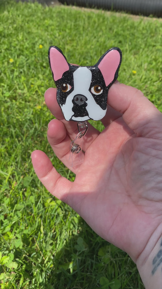 Customizable Pet Badge Reel