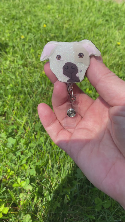 Customizable Pet Badge Reel